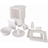 Gre AR100 - Skimmer per piscina Standard + Valvola d impulsione, Color Bianco