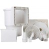 Gre AR100 - Skimmer per piscina Standard + Valvola d impulsione, Color Bianco