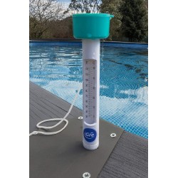 Gre 40051 - Termometro Tubolare Galleggiante per Piscina