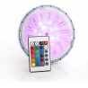 Gre PLED1C - Proiettore Led per piscina fuori terra in acciaio, Multicolore 1.8 W