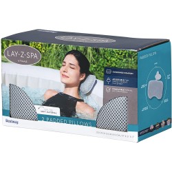 Bestway Lay-Z-Spa Cuscino Imbottito - 2 Pezzi 60316