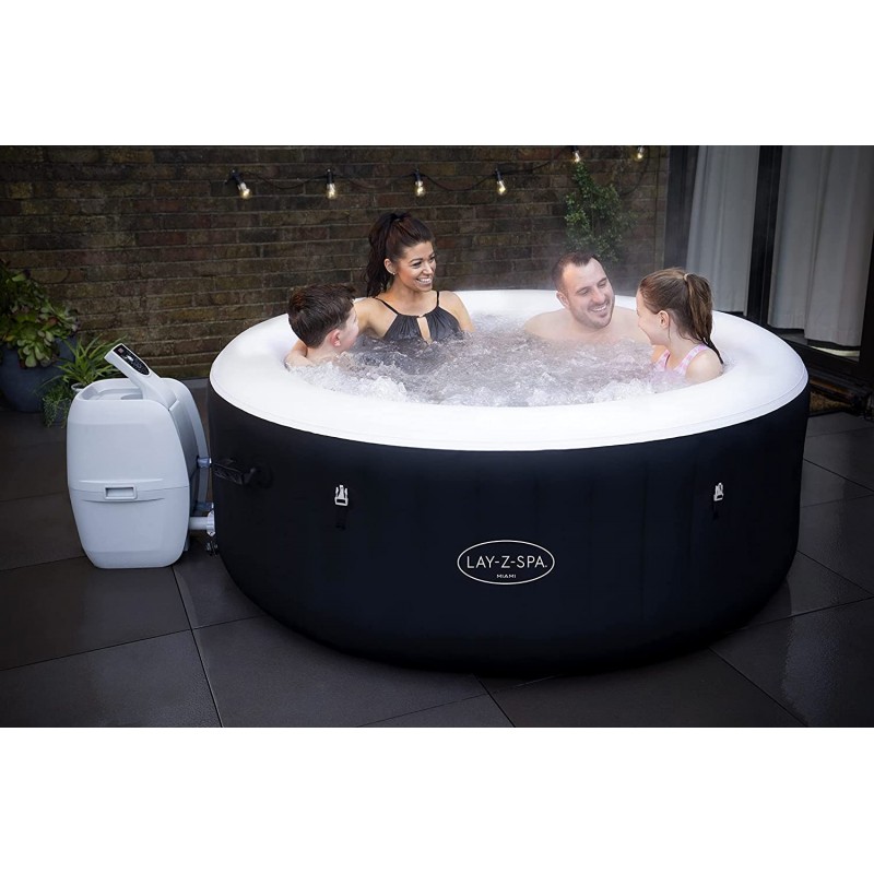 Bestway 60001 Minipiscina Idromassaggio GonfiabileLay-Z-Spa Miami AirJet