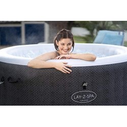 Bestway - Lay-Z-Spa Idromassaggio Havana AirJet 180 x 66cm 2-4 Persone 60035