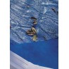 Gre CV300 - Copertura estiva per piscina rotonda di 300 cm di diametro, colore blu