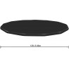 Bestway 58292 Telo di Copertura per Piscina Fuori Terra Rotonda da 396 cm e Hydrium da 360 x 120 cm