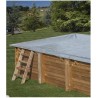 GRE Copertura invernale piscina Mint  580 gm PVC  Dim 1058x467 778041