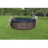 Bestway - 58037 - Copripiscina Per Steel Pro Frame E Per  Hydrium  Splasher Cm. 366/360 High-Density