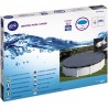 GRE - Copertura invernale per piscina tonda 120 gm Polietilene Diam 440