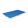 Bestway - Copripiscina Steel Pro Frame Rettangolare Cm 400 x 211 x 81 - 58107