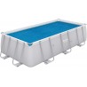 Bestway 58240 Power Steel Frame Telo Termico Rettangolare da 404x201x100 cm e 412x201x122 cm