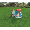 Bestway Piscina Gioco Candyville, 2+ Anni, Cm. 91X91X89, Capacita  26 L