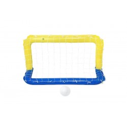 Bestway 52123 - Porta Galleggiante Water Polo con Palla, Giallo, 142 x 76 cm