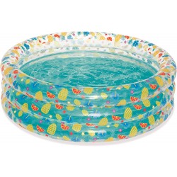 Bestway 51048 trasparente Sea Life Multicolor 170 x 53 cm, gonfiabile, Piscina