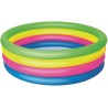 Bestway Piscina A 4 Anelli Colorati Cm 157X46