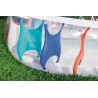 Bestway - 54066 - Piscina Family Ovale Ellittica  Cm. 229X152X51