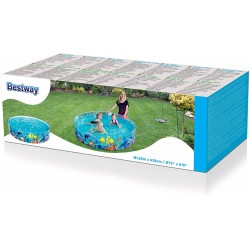 Bestway - 55030 - Piscina Rigida Fantasia Mare Cm 183X38