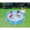 Bestway - 56283 - La Mia Prima Piscina Steel Pro Frame Rotonda  Cm. 152X38