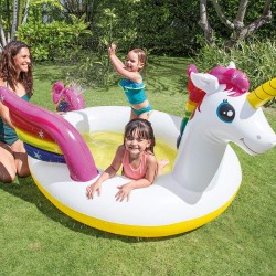 INTEX 57441 Piscina Kids Unicorno Con Spruzzino Cm 272x193x104 I.4