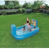 Bestway - 54170 - Piscina Pallanuoto Con Tiro A Segno Cm 237X152X94, 5 Palle Incluse Per Giocare