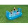Bestway - 54170 - Piscina Pallanuoto Con Tiro A Segno Cm 237X152X94, 5 Palle Incluse Per Giocare