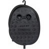 Bestway Bestway 62005 - Pompa a Piede 29 x 22 cm, Volume 1.600 Cc, Gonfia/Sgonfia, 3 Adattatori per Valvola, Plastica, Nero