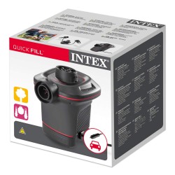 INTEX 66636 Pompa Elettrica Per Gonfiaggio/sgonfiaggio 12 Volt (uso Esterno)