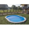 Piscina interrata GRE Serie SUMATRA 700x320 h 120 ovale