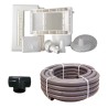 Piscina interrata GRE Serie SUMATRA 700x320 h 120 ovale