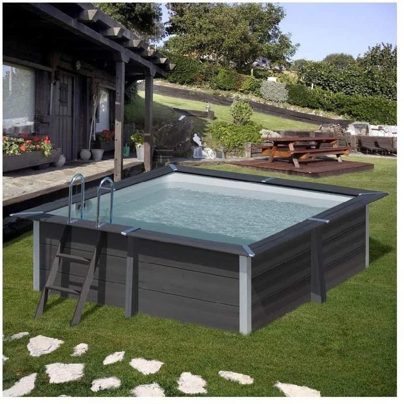 Piscina Composito GRE Serie AVANTGARDE 326x326 h 96 quadrata KPCOR28