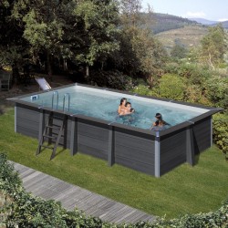 Piscina Composito GRE Serie AVANTGARDE 606x326h 124 Rettangolare KPCOR60LN