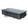 Piscina Composito GRE Serie AVANTGARDE 606x326h 124 Con Luce Rettangolare KPCOR60LN