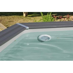 Piscina Composito GRE Serie AVANTGARDE 524x386 h 124 ovale con luce KPCOV52L