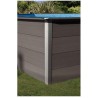 Piscina Composito GRE Serie AVANTGARDE 804x386 h 124 ovale KPCOV80