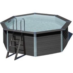 Piscina Composito GRE Serie AVANTGARDE Diam. 410cm  h124 Ottagonale KPCO41