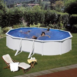 Piscina acciaio GRE serie FIDJI 500x300x120h ovale