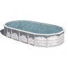 Piscina acciaio GRE Serie ISLANDIA 610x375 h 132 ovale