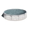 Piscina acciaio GRE Serie GROENLANDIA 550 h 132 tonda