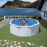 Piscina acciaio GRE serie FIDJI 350x120h tonda