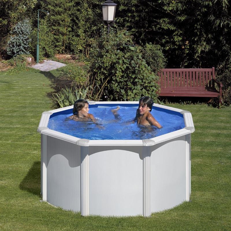 Piscina acciaio GRE serie FIDJI 240x120h tonda Piscina acciaio GRE serie FIDJI 240x120h tonda