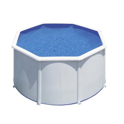 Piscina acciaio GRE serie FIDJI 240x120h tonda