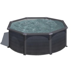 Piscina acciaio GRE Serie KEA  300 h 120 tonda