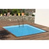 Piscina in Legno 305x305x119h CARRA quadrata GRE - 790205