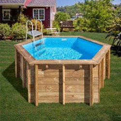 Piscina in Legno 280x107h LILI 2 Tonda - GRE 80008