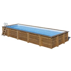 Piscina in Legno MINT 1010x418x146 rettangolare GRE - 788032