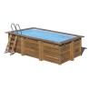 Piscina in Legno MARBELLA 2 420x270x117h rettangolare GRE 7900962