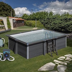 Gre HPM40 Mini Pompa di Calore per Piscina Fuori Terra Fino a 40 m3, Blu