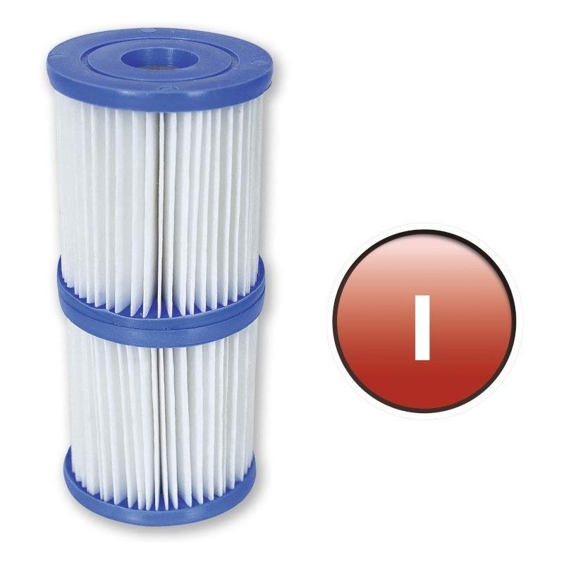 Bestway - 58093 - Filtro Cartuccia I Per Pompe Da 1.249 Lt/H, 2 Pezzi Per Set