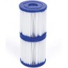 Bestway - 58093 - Filtro Cartuccia I Per Pompe Da 1.249 Lt/H, 2 Pezzi Per Set