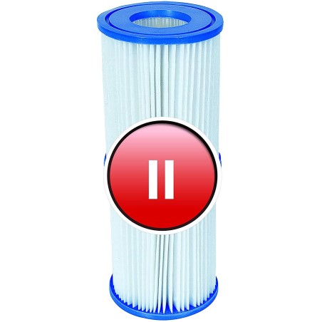Bestway - 58094 - Filtro Cartuccia Ii Per Pompe Da 2.006/3.028 Lt/H, 2 Pezzi Per Set