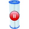 Bestway - 58094 - Filtro Cartuccia Ii Per Pompe Da 2.006/3.028 Lt/H, 2 Pezzi Per Set